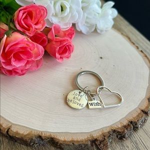 Key chain with motivational quotes